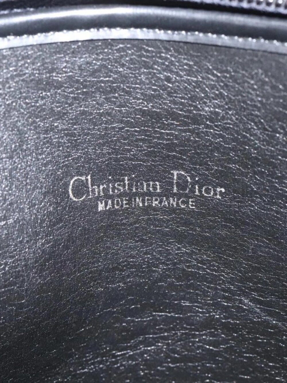 Christian Dior Trotter Canvas Shoulder Bag Black - Picture 10 of 16